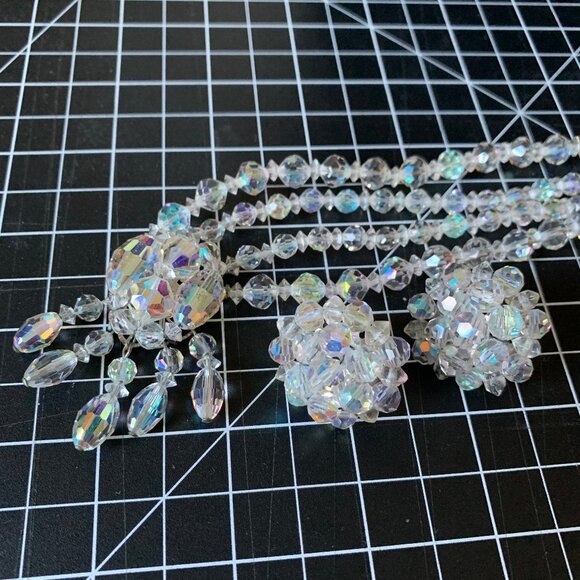 Aurora Borealis Necklace and Earrings Set - Picture 6 of 6